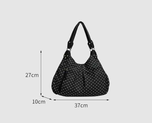 Bolso vintage tote con asas estilo Y2K para mujer miniatura 4