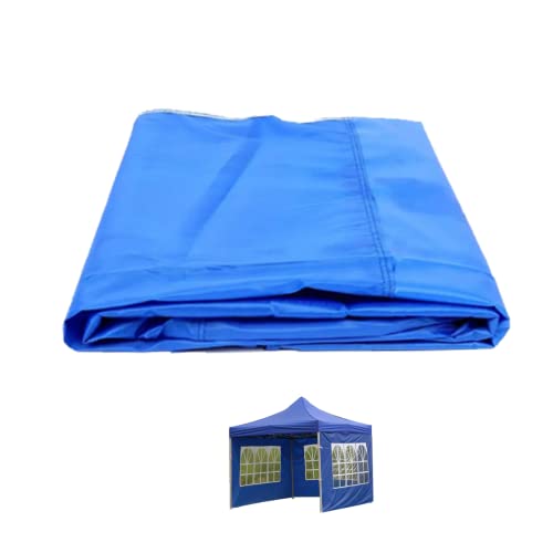 Paroi latérale 3 x 2 m pour tonnelle en tissu Oxford imperméable avec fenêtre