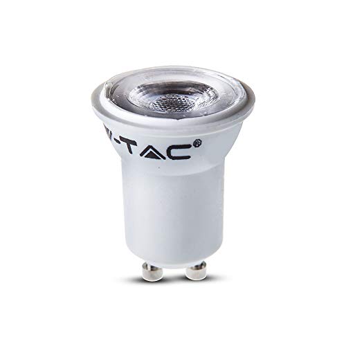 V-Tac Vt-232 Faretto Led Chip Samsung Gu10 2W 38° Copertura Satinata 4000K