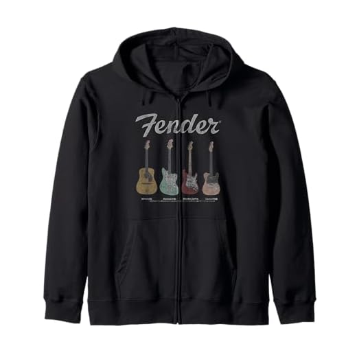 Fender Vintage Guitar Lineup Sudadera con Capucha