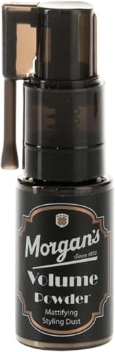 Morgan's Poudre de Volume, Poudre Coiffante Matifiante et Épaississante pour Hommes, Ajoute du Volume et de la Texture à Tous les Styles de Cheveux, Effet Léger, 10g
