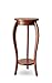 bixard Blumenhocker Blumenständer Blumentisch aus massives Buchenholz (Mahagoni, 28x60)