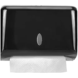 Dispensador Toallitas Secamanos Dispensador de Papel Toalla,Dispensador Toallas Secamanos Dispensador de Toallas de Mano en Pared Cerradura Dispensador Toallitas Papel Admite 200 Hojas