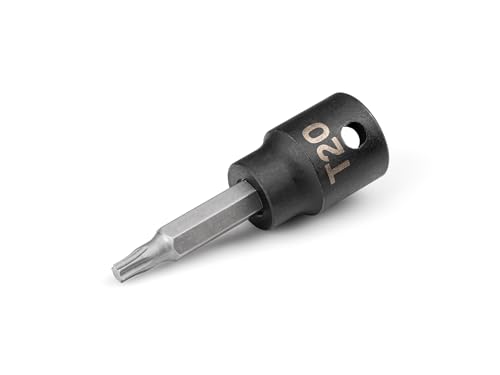 Image of TEKTON 3 /8 Inch Drive x T20 Torx Impact Bit Socket | SIB14220
