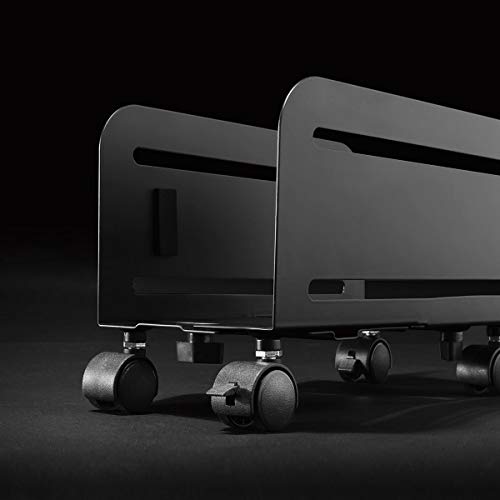 SUPORTE PARA CPU AJUSTÁVEL COM RODÍZIO FEITO EM AÇO - MODELO PLMSC02 - PCYES