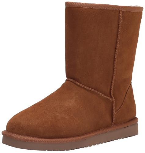 Koolaburra by UGG Men's Burra Short Boot, Chestnut, Size 9