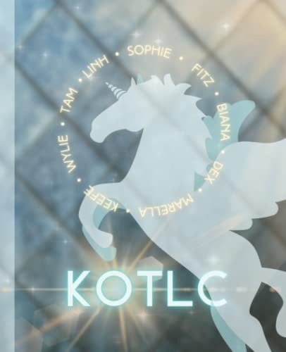 KOTLC Keeper of the Lost Cities Character Composition Notebook Journal - Alicorn in Starry Sky