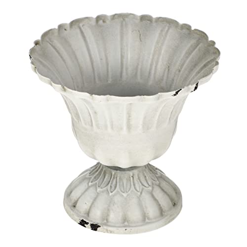 Amosfun 2pcs Flower Vase Vintage Decor Textured Home Adornment Multi-purpose Dried Flower Container