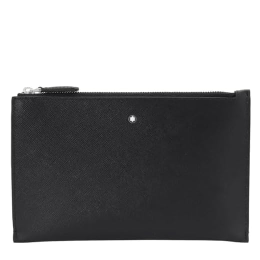 Montblanc MB Sartorial Pouch Small Portadocumentos, Adultos Unisex, BK (Negro), Talla Única