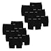 Produktbild PUMA 12 er Pack Boxer Boxershorts Men Herren Unterhose Pant Unterwäsche, Farbe:230 - Black/Black, Bekleidungsgröße:S