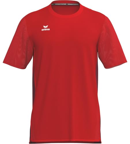 Camiseta funcional Erima T&F Wings infantil color rojo talla 140 para atletismo