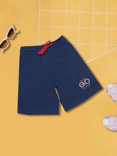 Image of Dollar Champion Cotton Regular Fit Bermuda for Boys -Actual Color May Vary