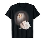 Ghost cat Ghost Kitten Funny cat Meme Halloween T-Shirt