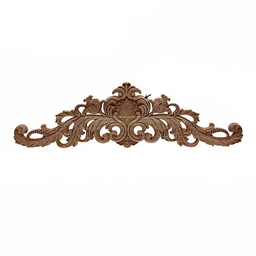 Wood Home Decoration Accessories Wooden Cupboard Doors And Windows Small Decorative Floral Applique Mini Crossbow 70X20Cm #TOP18