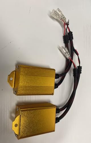 Image of Termitor H1 /H3 /D1-D4 HID Kits Canbus Decoder, Plug-and-Play Anti-Flicker Module for Bulb, Universal Car Compatibility，Pack of 2