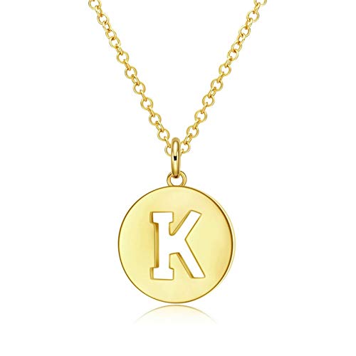 Pendentif Lettre K pour collier de femme tendance au design intemporel