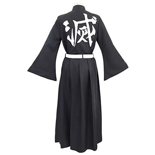 Image of Mens Muichiro Cosplay Costume Tokitou Muichirou Cosplay Uniform Kimonos With Wig Full Set Outfit Halloween