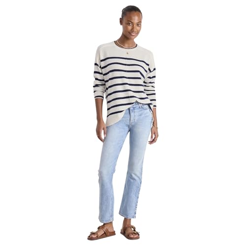 vineyard vines Women's Seaspun Cashmere Breton Stripe Tunic Sweater3