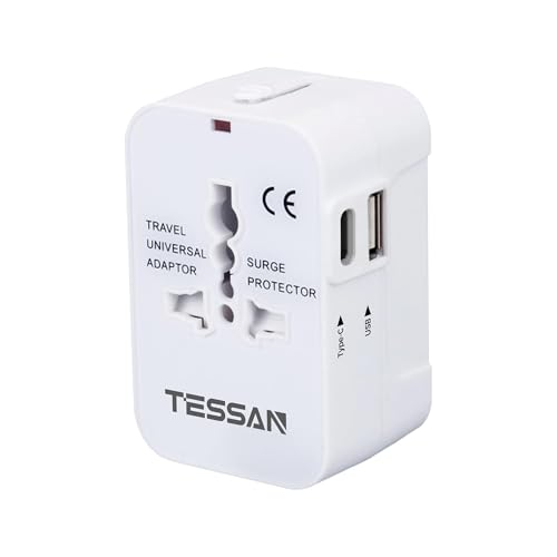 Amazon.co.jp: 海外変換プラグ 全世界対応 TESSAN コンセント