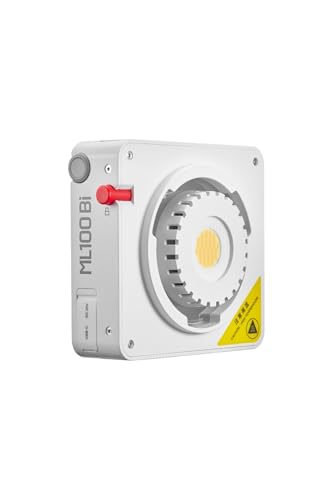 Image of Godox ML100BI 100W Bi-Color LED Video Light,Light Body Control or APP,2800-6500K 34300LUX@1m,11 FX Effects,Godox Mount Continuous Output Lighting CRI 97+ /TLCI 98+ for Video Recording Photography