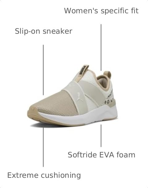 Image of Puma Womens Softride Harli Slip on Training Shoes