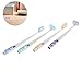 Healeved 4pcs T Shaped Toothbrush: T Shape Sensory Toothbrush Travel Brush for Kids Complete Teeth Gum Care Good Angle Clean Tooth