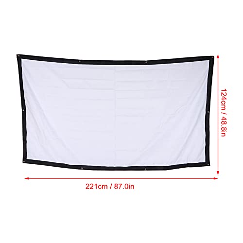 Pantalla plegable para cine al aire libre de 100 pulgadas miniatura 5