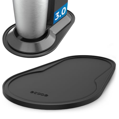 ecooe Silikon Abtropfmatte NUR für SodaStream Crystal 3.0 Trockenmatte Unterlage ​Abtropfschale Zubehör für SodaStream Wassersprudler wasserdicht und rutschfest 1