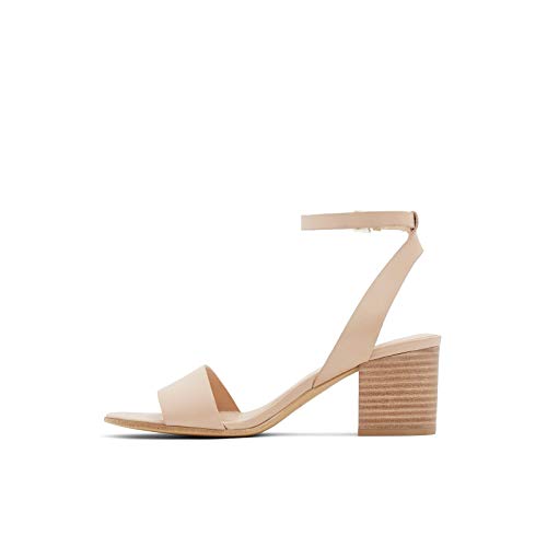 Aldo Women's Doreclya Heeled Sandal, Bone, 6 - Image 4