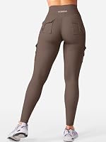 YEOREO CoreFlex Sport Legging Damen Mit Taschen Invisible Scrunch Legging – Ansicht 5