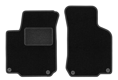 Tapis Avant Noirs pour Volkswagen New Beetle coupé, Cabriolet (1997-2020)