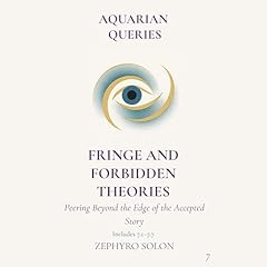 Diseño de la portada del título Fringe and Forbidden Theories: Peering Beyond the Edge of the Accepted Story