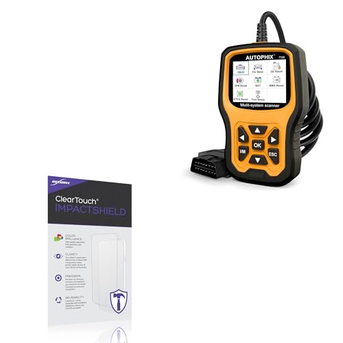 BoxWave Screen Protector Compatible with Autophix OM126EU - ClearTouch ImpactShield (2-Pack), Impenetrable Screen Protector Flexible Film