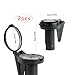 AEIOFU Bike Mirror Rear View Mirror 360 Degree Adjustable Mountain Bike Handlebar Ends 2PCS Handlebar Ends Mountain Rearview
