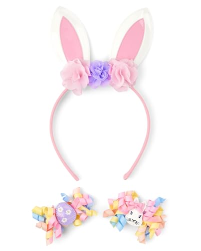 Gymboree,Girls, and Toddler Headbands and Hair Accessories,One Size,Pink Bunny Ears