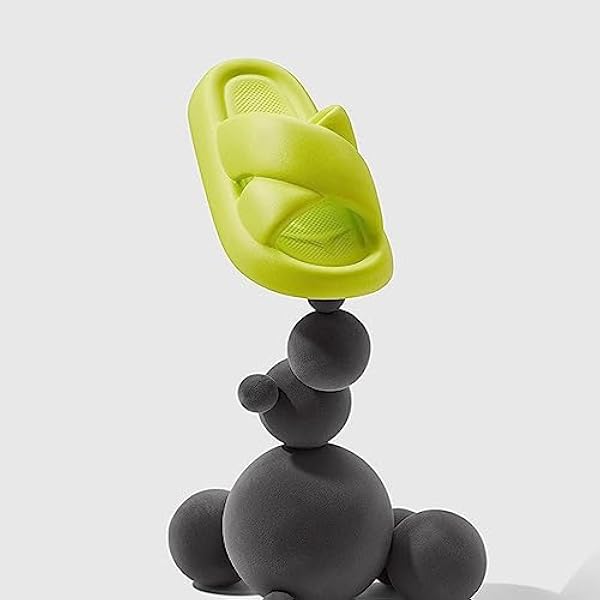 NOGRAX Tofflor tjock botten mjuka molntofflor för kvinnor korsrem skor varm färg flip-flops par hem halkfria skor