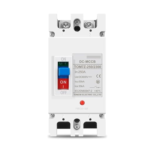 Disjoncteur boîtier moulé 600V DC 100A anti-surcharge solaire