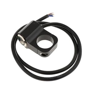 Esyem Motorrad Lenkerschalter 12V 1 Zoll