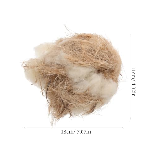 Image of SUPVOX 1 Pack of Birds Nesting Material Bird Bedding Material Parrot Nesting Material Bird Nesting Supplies for Bird Nest（40g