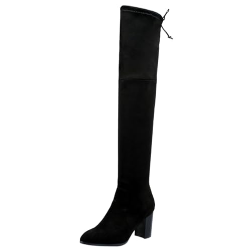 Bottes au-dessus du genou à talon bloc haut et pointu daily taille 33.5-41