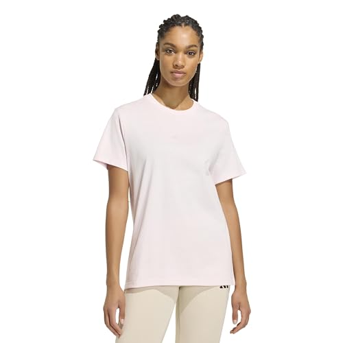 T-shirt graphique Adidas ample femme pour masquer les complexes avec style - 3