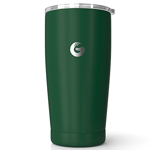 Coffee Gator Insulated Coffee Cup with Paperless Filter, All-in-One Hand Drip Coffee Maker with Filter, Thermal Stainless Steel Travel Cup for Hot Drinks - 585ml / 20oz (Green) - Image 7