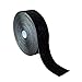 TheraBand Kinesiology Tape, Waterproof Physio Tape for Pain Relief, Muscle Support, & Injury Recovery, Standard Roll with Application Indicators, 2 Inch x 103.3 Foot Bulk Roll, Black/Black