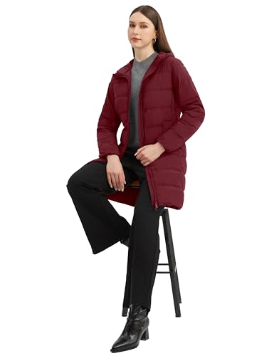 wantdo Women's Lightweight Warm Coat Winter Jacket with Hood4