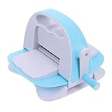 SOESFOUFU 手動クラフト用ペーパーダイカットマシン 耐変形設計で収納簡単 スクラップブッキングやホームデコに 用エンボスマシン