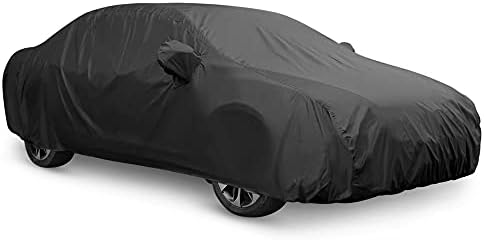 uxcell Car Cover Waterproof All Weather for Car, Full Car Cover Rain Sun Protection Universal Fit for Sedan 178