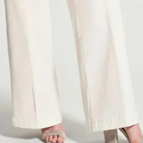 90s Jeans Women High Waisted Stretchy Wide Leg Pull On Trouser Trendy Front Seam Spring Summer Jean2