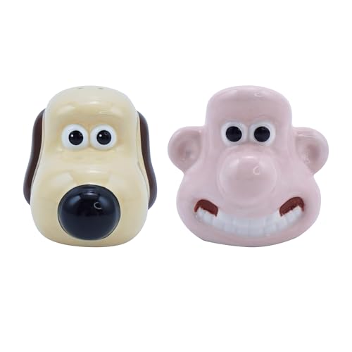 Wallace and Gromit Salt and Pepper Shakers - Wallace...