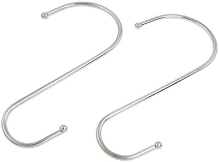 FIYA New Lon0167 2 Pcs Featured Ball End S reliable efficacy Design Hanging Buckets Kitchenware Holder Hooks 6"(id:24d fd 10 4e6) image 2
