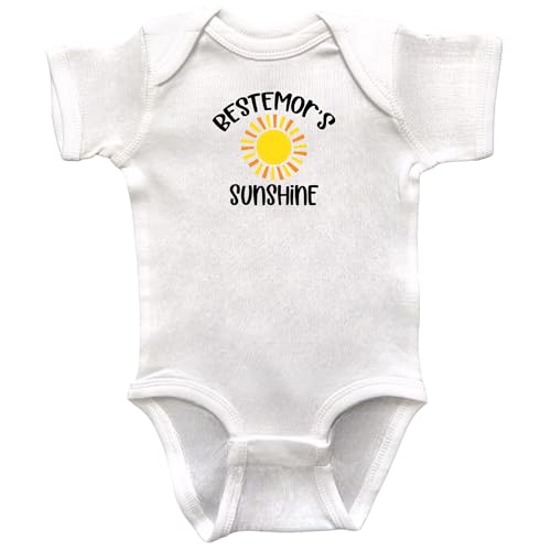 Bestemor Themed Infant Bodysuits, Grandson or Granddaughter Present, Baby Shower Gift, Newborn Apparel, Pregnancy Reveal